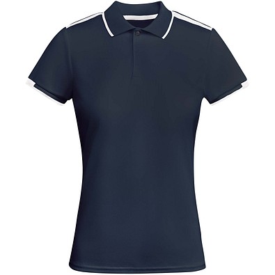Tamil Sport Poloshirt für Damen, Navy Blue, S