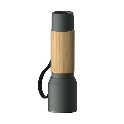 Taschenlampe REEVES-myFLASH 300, anthrazit/bamboo