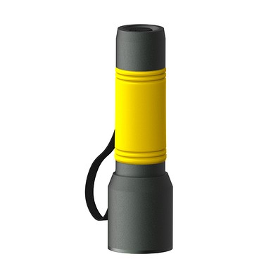 Taschenlampe REEVES-myFLASH 300, anthrazit/gelb