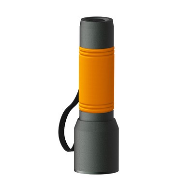 Taschenlampe REEVES-myFLASH 300, anthrazit/orange