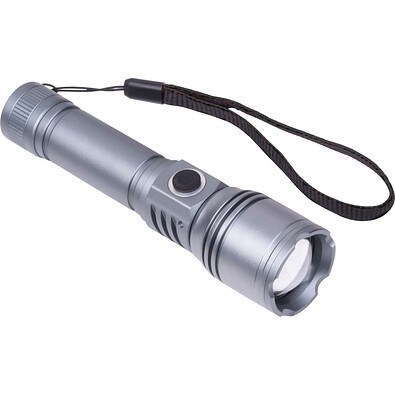 Taschenlampe Santa Clara,silbergrau