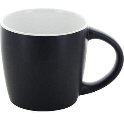 Tasse Ennia 250 ml, schwarz-weiß