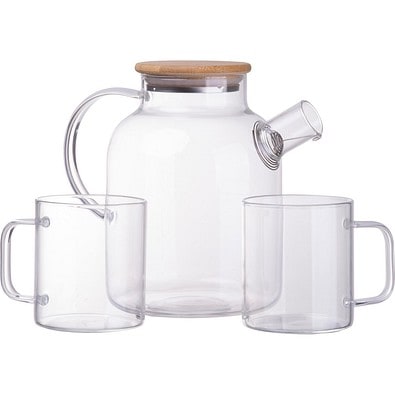 Teekannen-Set Girona,transparent