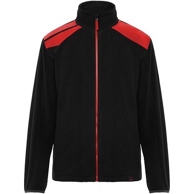 Terrano Mikrofleecejacke, unisex, schwarz, L