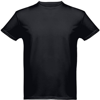 THC NICOSIA. Herren Sport T-shirt, Schwarz