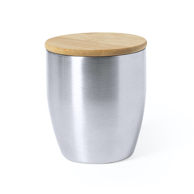 Isolierbecher Zasel, 280 ml, silber