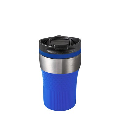 Thermobecher RETUMBLER-BAYAMO CORPORATE, silber/blau