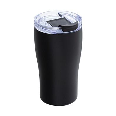 Thermobecher RETUMBLER-MEZZO CERAMIC, schwarz