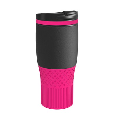 Thermobecher RETUMBLER-myBAYAMO GRANDE II, schwarz/magenta