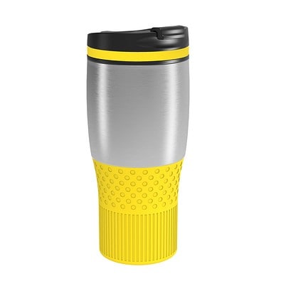 Thermobecher RETUMBLER-myBAYAMO GRANDE II, silber/gelb