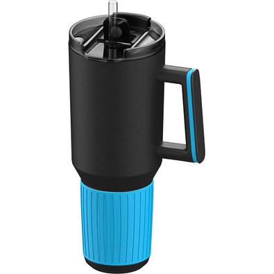 Thermobecher RETUMBLER-myKINGS CANYON 1200, schwarz/cyan
