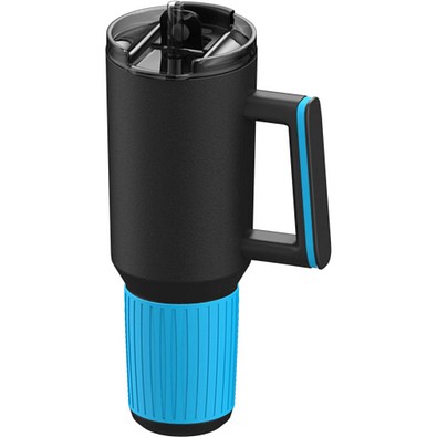 Thermobecher RETUMBLER-myKINGS CANYON 900, schwarz/cyan