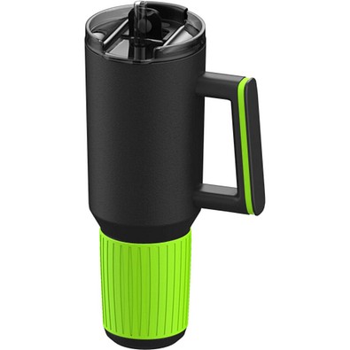 Thermobecher RETUMBLER-myKINGS CANYON 900, schwarz/hellgrün