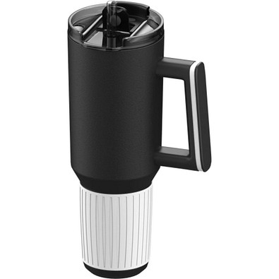 Thermobecher RETUMBLER-myKINGS CANYON 900, schwarz/weiß