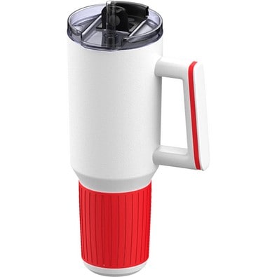 Thermobecher RETUMBLER-myKINGS CANYON 900, weiß/rot