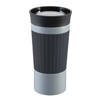 Thermobecher RETUMBLER-myKINGSTON, grau, dunkelgrau