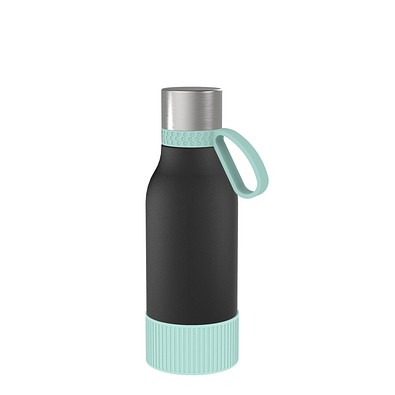Thermotrinkflasche RETUMBLER-myNIZZA II 420 CERAMIC, schwarz/mint/mint