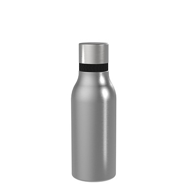 Thermotrinkflasche RETUMBLER-myNIZZA II 420 CERAMIC, silber