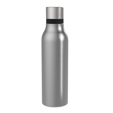 Thermotrinkflasche RETUMBLER-myNIZZA II 600 CERAMIC, silber