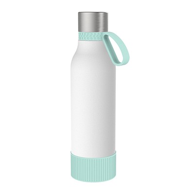 Thermotrinkflasche RETUMBLER-myNIZZA II 600 CERAMIC, weiß/mint/mint