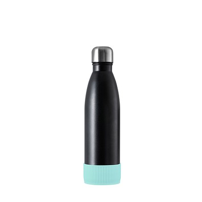 Thermotrinkflasche RETUMBLER-NIZZA, schwarz, Sleeve mint