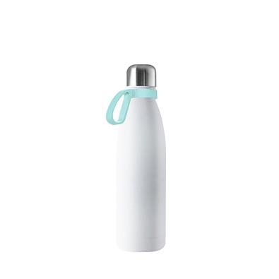 Thermotrinkflasche RETUMBLER-NIZZA, weiß, Ring mint