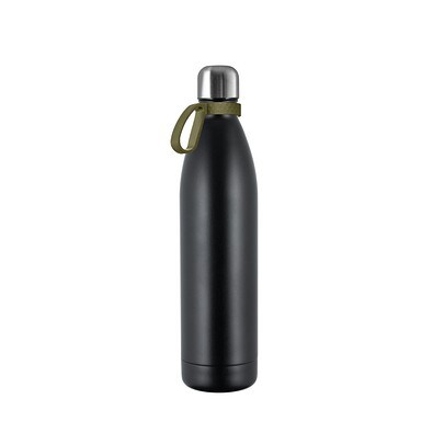 Thermotrinkflasche RETUMBLER-NIZZA XL, schwarz/dunkelgrün