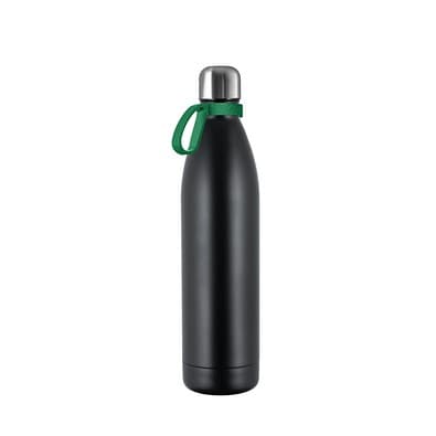 Thermotrinkflasche RETUMBLER-NIZZA XL, schwarz/grün