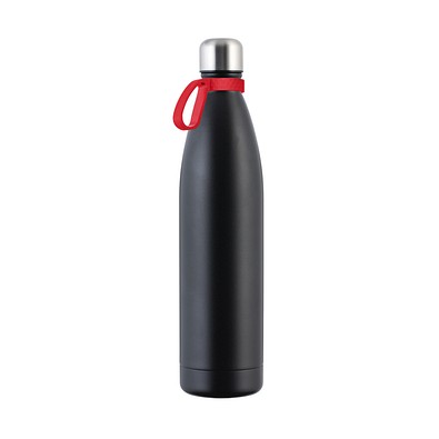 Thermotrinkflasche RETUMBLER-NIZZA XXL, schwarz/rot