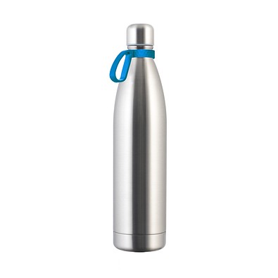 Thermotrinkflasche RETUMBLER-NIZZA XXL, silber/hellblau
