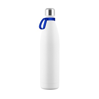 Thermotrinkflasche RETUMBLER-NIZZA XXL, weiß/blau