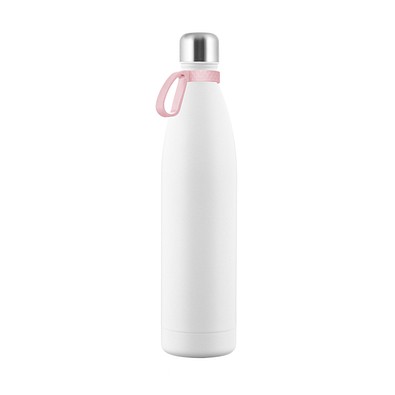 Thermotrinkflasche RETUMBLER-NIZZA XXL, weiß/rosa