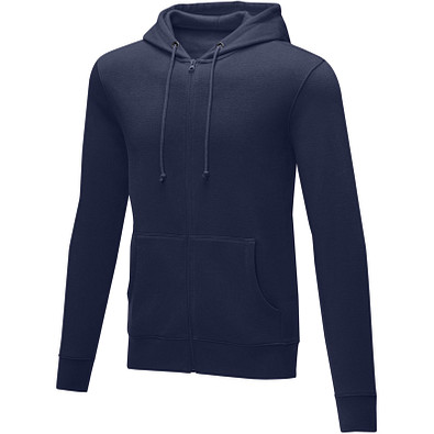 Theron Hoodie mit Reißverschluss für Herren, navy, 4XL