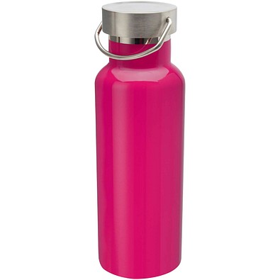 Thor 500 ml RCS-zertifizierte Trinkflasche aus Edelstahl, rosa