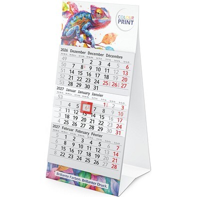 Geiger-Notes Tischkalender Mini 3 Bestseller, inkl. Digitaldruck