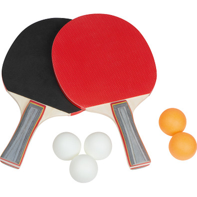 Tischtennisset, schwarz