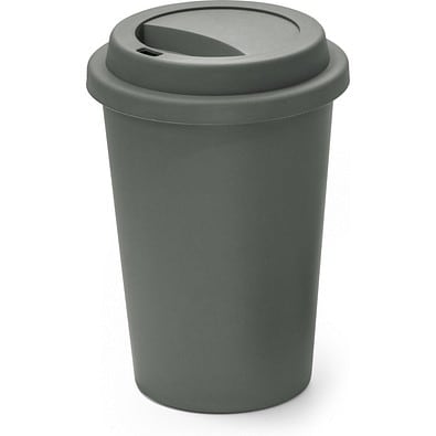 TONALI 450. Mehrwegbecher aus PP 450 ml, Dunkelgrau