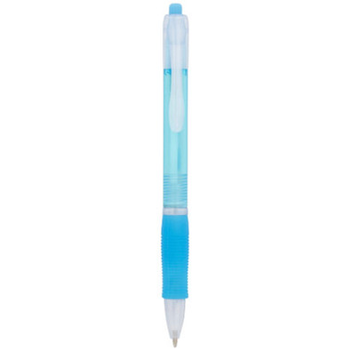 Trim Druckkugelschreiber, blaue Mine, hellblau Trim Druckkugelschreiber, blaue Mine, hellblau