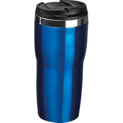 Trinkbecher aus Edelstahl, 480ml, blau