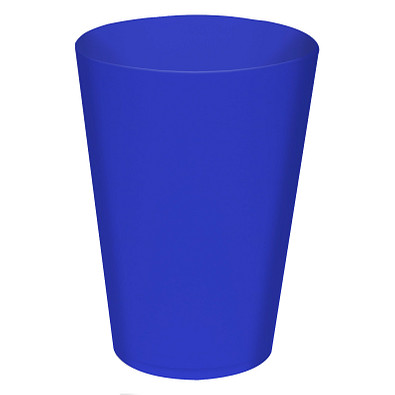 Trinkbecher Turin, 400 ml, blau