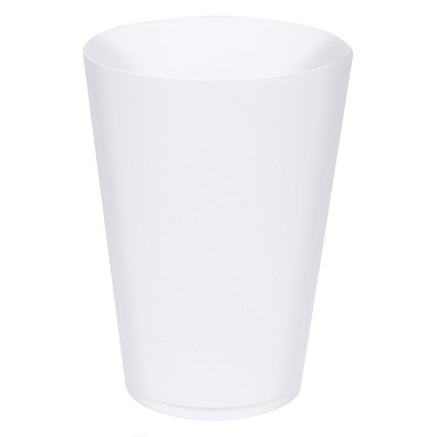 Trinkbecher Turin, 400 ml, weiß