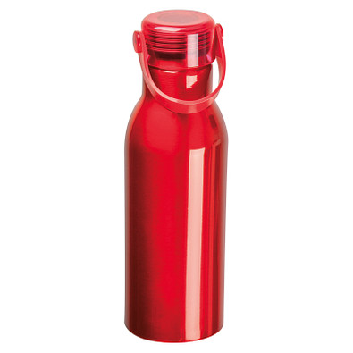 Trinkflasche aus recyceltem Aluminium , rot