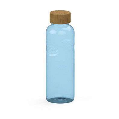 Trinkflasche Carve Natural Colour 1,0 l, transparent-blau