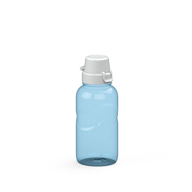 Trinkflasche Carve "School" Colour 0,5 l, transparent-blau Trinkflasche Carve "School" Colour 0,5 l, transparent-blau