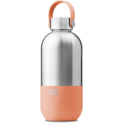 Trinkflasche Edelstahl, Orange 750ml, Orange
