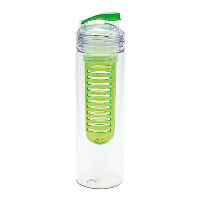 retumbler® Trinkflasche mit Fruchtbehälter Jolietta, 700 ml, grün retumbler® Trinkflasche mit Fruchtbehälter Jolietta, 700 ml, grün