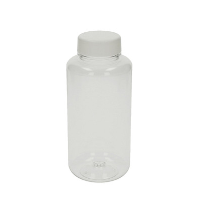 Trinkflasche Refresh, 700 ml, transparent/weiss