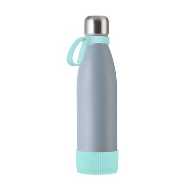 Trinkflasche RETUMBLER-myTOULON, grau/mint/mint
