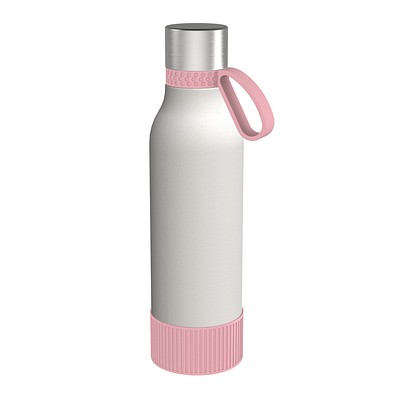 Trinkflasche RETUMBLER-myTOULON II 820, weiß/rosa/rosa