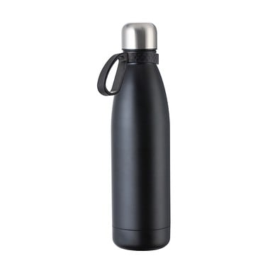 Trinkflasche RETUMBLER-myTOULON, schwarz, Ring schwarz